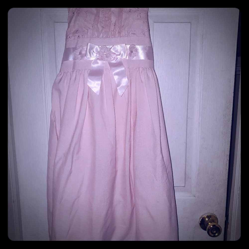 Girls Pink Fancy Dress